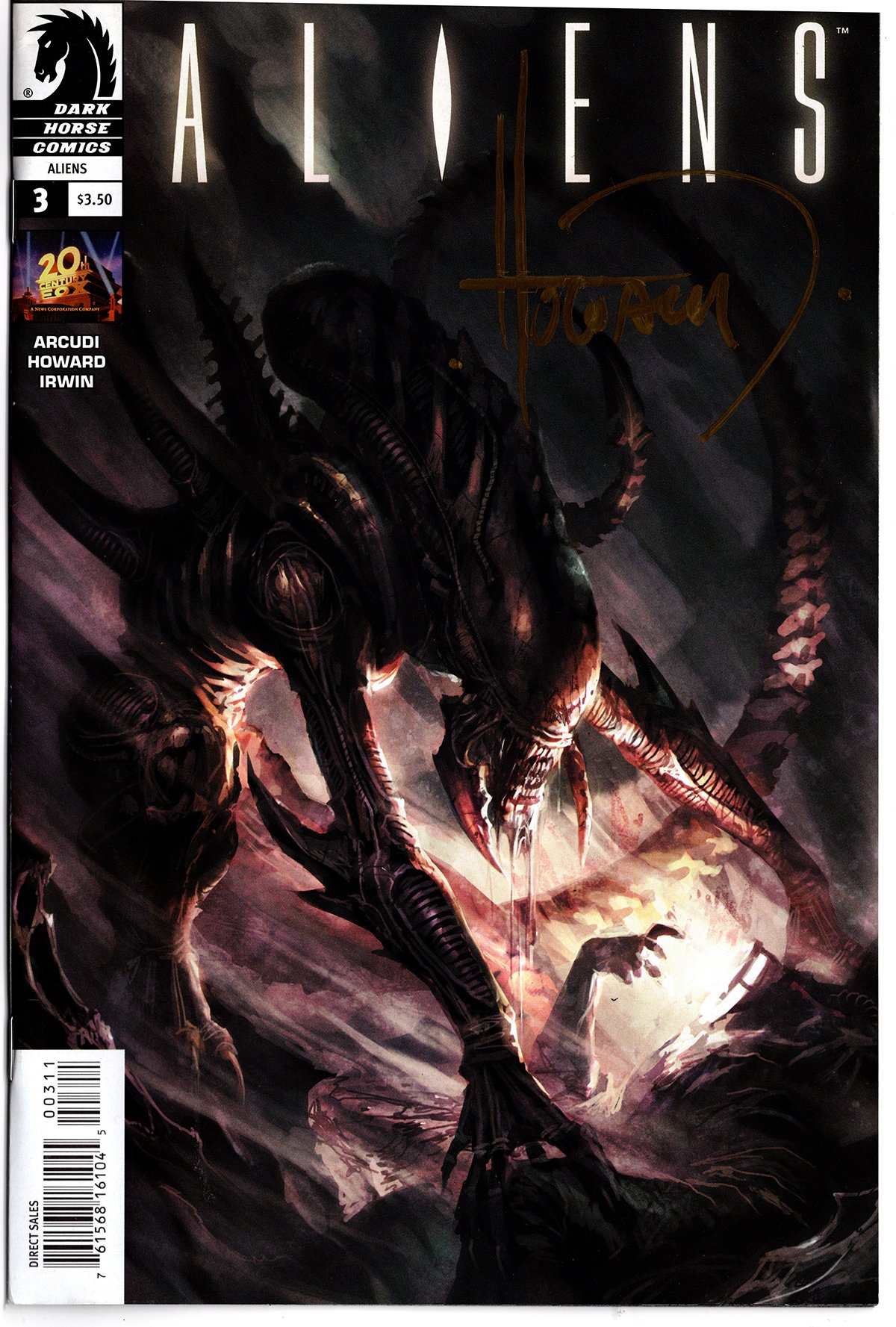 Aliens #3 — Zach Howard